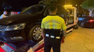 Alanya’da korsan taşımacılık yapan 8 araca 835 bin TL ceza
