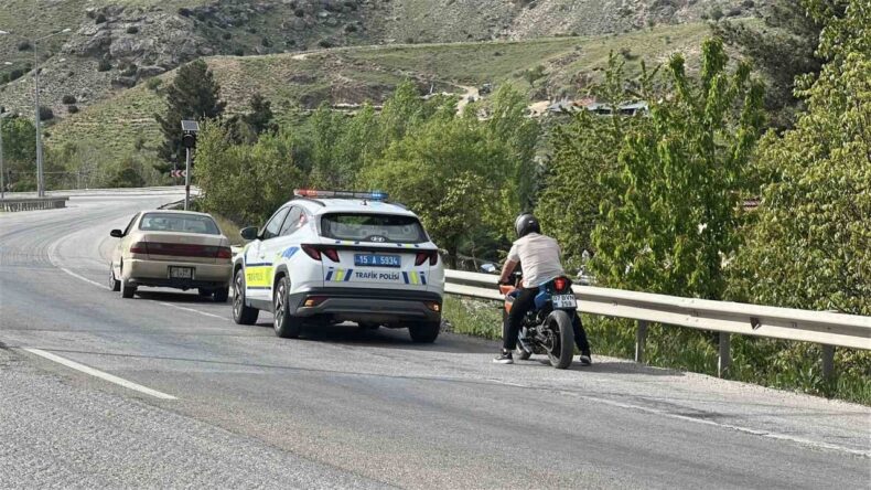 Burdur’da motosiklet kazası: 1 yaralı