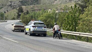 Burdur’da motosiklet kazası: 1 yaralı