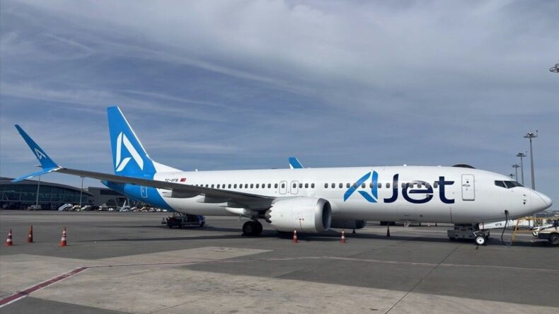 AJet’in filosuna 6 yeni Boeing 737-8 MAX uçağı katıldı