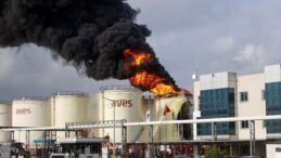 Mersin’de akaryakıt tesisindeki patlamada hayatını kaybeden çalışanın cenazesi defnedildi