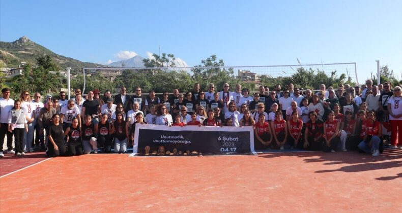 Depremde Yitirilen Voleybolcular İçin Anlamlı Vefa