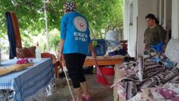 Erzin’de Yaşlı ve Engelli Vatandaşlara Temizlik Desteği