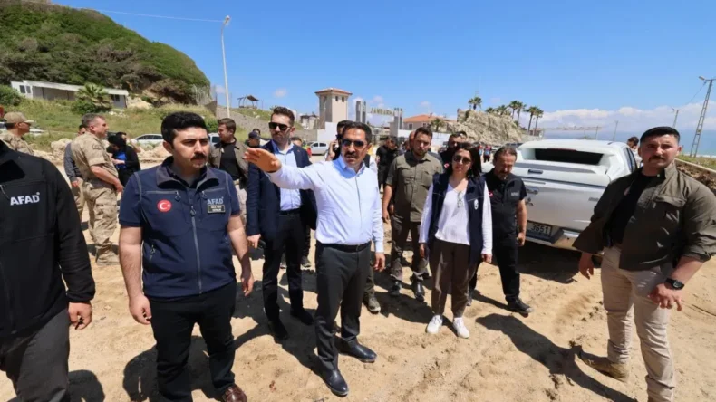 Vali Masatlı, Samandağ’da Sel Bölgesini İnceledi