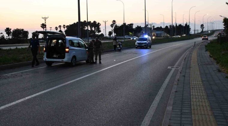 İskenderun’da kontrolden çıkan motosiklet devrildi: 2 ölü