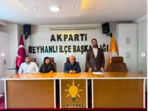 Hüseyin Şanverdi’den AK Parti Reyhanlı Teşkilatına Tecrübe ve Vefa Buluşması