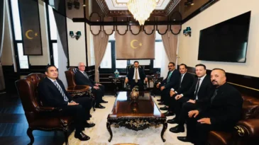 Anahtar Parti Hatay Heyeti Vali Masatlı’yı Ziyaret Etti