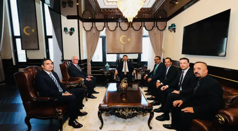 Anahtar Parti Hatay Heyeti Vali Masatlı’yı Ziyaret Etti