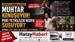 Adabucak Mahallesi Muhtarı Hasan Şanverdi, Reyhanlı Belediye Meclisi’nde mahallesinin yıllardır çözülemeyen yol ve altyapı sorunlarını gündeme taşıd