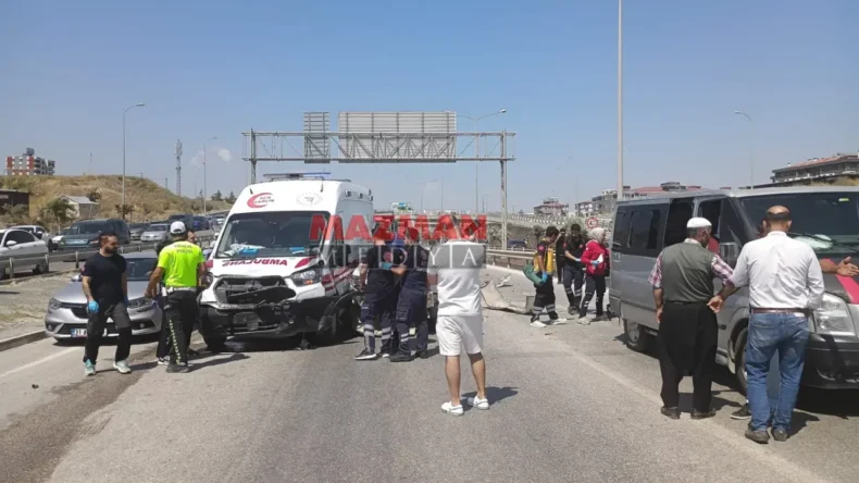 Hatay’da Ambulans Kazası: Çevreyolu’nda Zincirleme Kaza