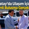 Antakya’da toplu ulaşım esnafı ile AK Parti heyeti görüştü