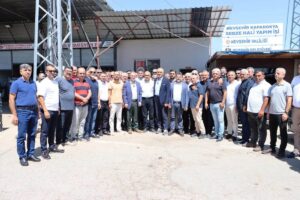 Hatay ekonomisini güçlendirme için sebze hali görüşmesi