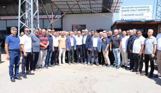 Hatay ekonomisini güçlendirme için sebze hali görüşmesi