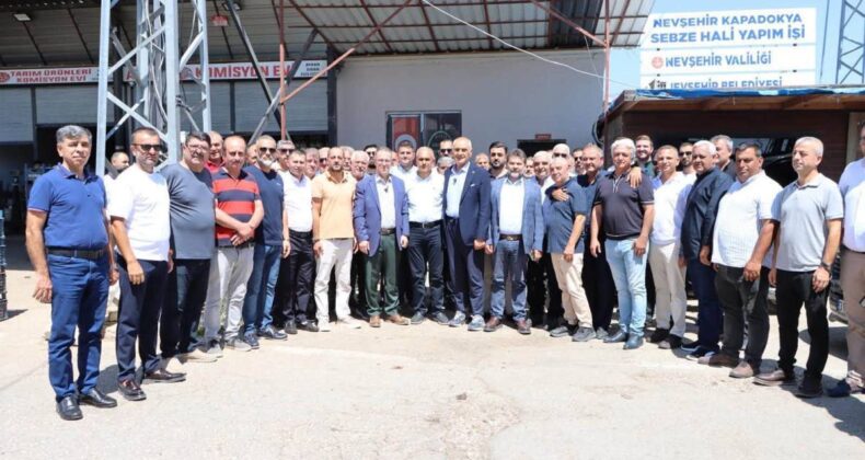 Hatay ekonomisini güçlendirme için sebze hali görüşmesi