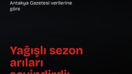 Defne’de yağışlar bal hasadını erkene çekti