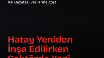 Hatay’da inşaatta finansman sorunu temmuzda yükseldi