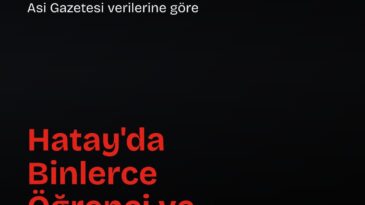 MEB’in yeni okul düzeni Hatay’da öğrenci ve velileri etkiliyor