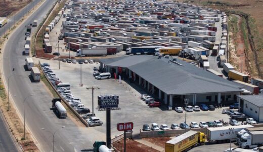 Reyhanlı Cilvegözü Tır Parkı lojistikte yeni düzen sağlıyor