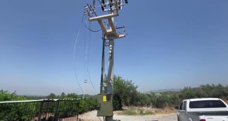 Erzin’de sulama trafosu çalındı, zarar 400 bin TL’yi aştı