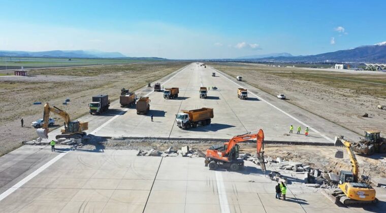 Hatay Havalimanı Onarım Çalışmaları 17,8 Milyar TL’ye Ulaştı