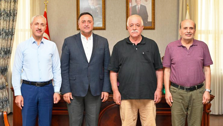Hatay Gazeteciler Birliği Cemiyeti’nden Rektör Eren’e Ziyaret