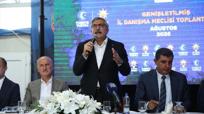 Hatay’da Yayman yeni anayasa çağrısı yaptı