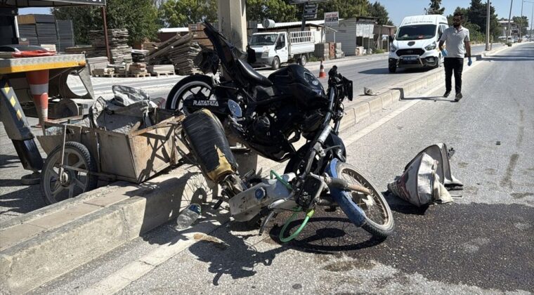 Antakya Küçükdalyan’da motosiklet kazası: 1 kişi öldü