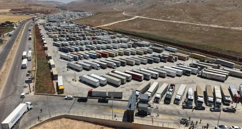 Cilvegözü’nde 184 bin metrekarelik tır parkı hizmete girdi