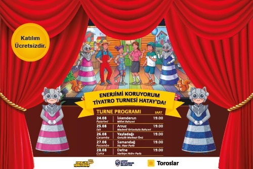 Enerjimi Koruyorum Çocuk Tiyatrosu Hatay’da İlçe İlçe Gezecek