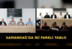 Samandağ ziyaretinde HTSO adayları farklı görüntü verdi