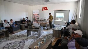 Hatay köylerinde kuraklıkla mücadele için çiftçilere eğitim verildi