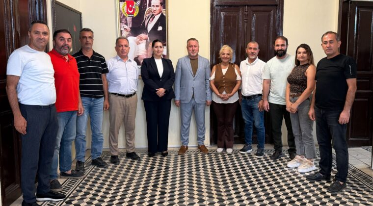 Belen Emniyet Müdürü Şeyma Cevizoğlu İGC’ye iadeyi ziyaret yaptı