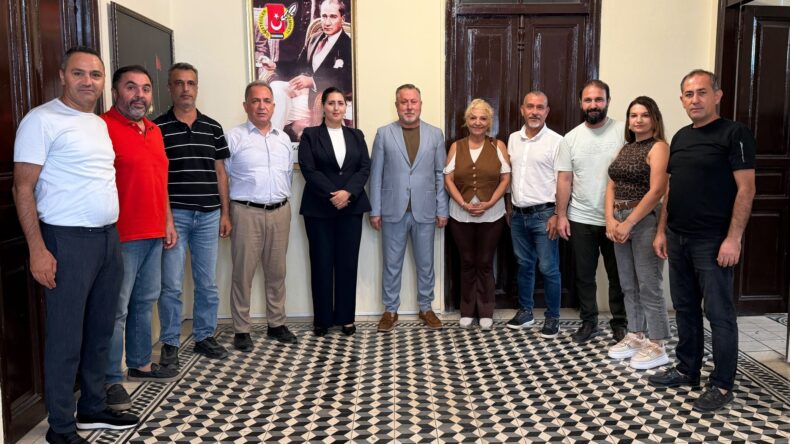 Belen Emniyet Müdürü Şeyma Cevizoğlu İGC’ye iadeyi ziyaret yaptı