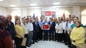 Hataylı Muhtarlardan Yeniden İnşa Çalışmalarına Destek Verenlere Teşekkür