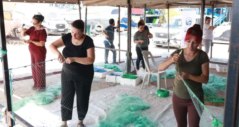 Samandağ’da Balık Ağı Örme Kursu ile Yerel Üretim Canlanıyor