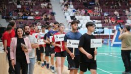 Antakya’da Büyükler Türkiye Badminton Şampiyonası Heyecanı Başladı
