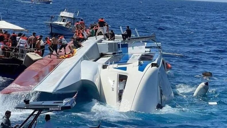 Girne-Taşucu Gemisi Faciasında Kayıplar İçin Arama Çalışmaları Sürüyor