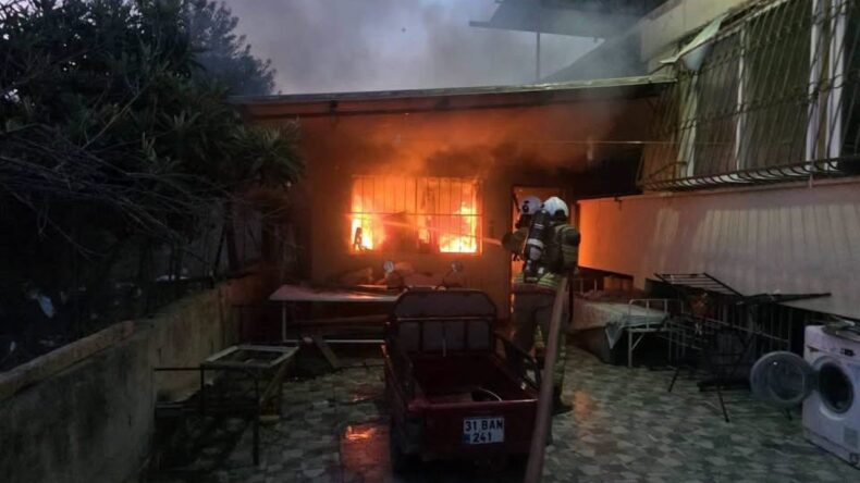 Hatay’da peş peşe yangınlar: Ekipler müdahale etti