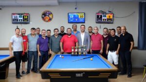 Defne Bilardo İl Seçmeleri Heyecanı: Şampiyonlar Kupalarına Kavuştu