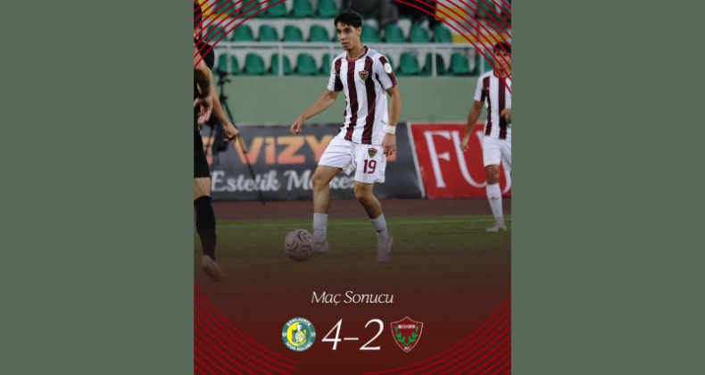 Hatayspor Şanlıurfa Deplasmanında Mağlup Oldu: 4-2