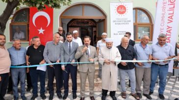 Hatay’da Yeniden İnşa Sürecinde Yeni İbadethaneler Hizmete Giriyor