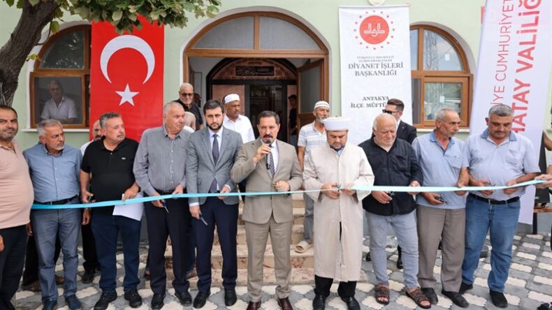 Hatay’da Yeniden İnşa Sürecinde Yeni İbadethaneler Hizmete Giriyor