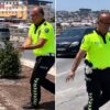 Antakya’da Trafik Güvenliği İçin Örnek Davranış: Polisten Anında Müdahale