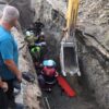 Arsuz’da altyapı çalışmasında göçük: Bir işçi kurtarıldı