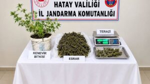 Kumlu’da Uyuşturucu Operasyonu: 3 Kilo 578 Gram Esrar Ele Geçirildi