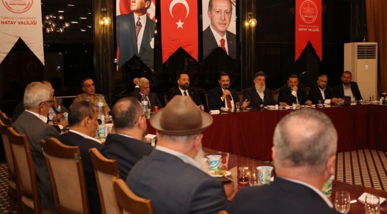 Hatay’ın Yeniden İnşa Süreci Kanaat Önderleriyle Değerlendirildi