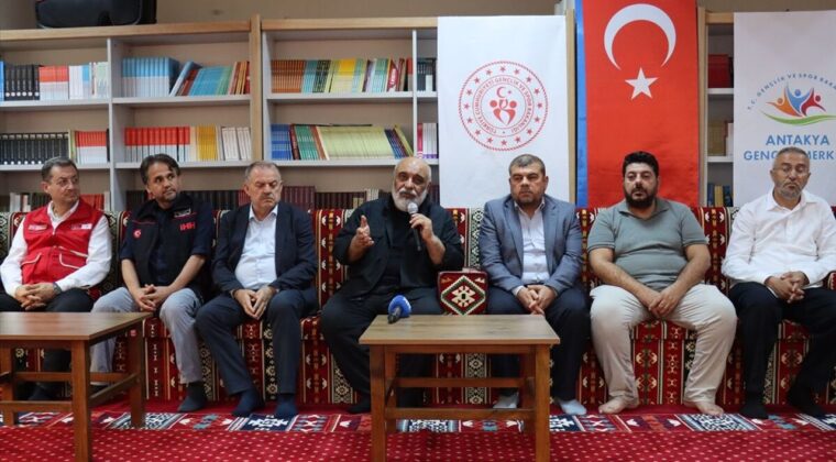 İHH Genel Başkanı Bülent Yıldırım Antakya’da Barış Vurgusu Yaptı