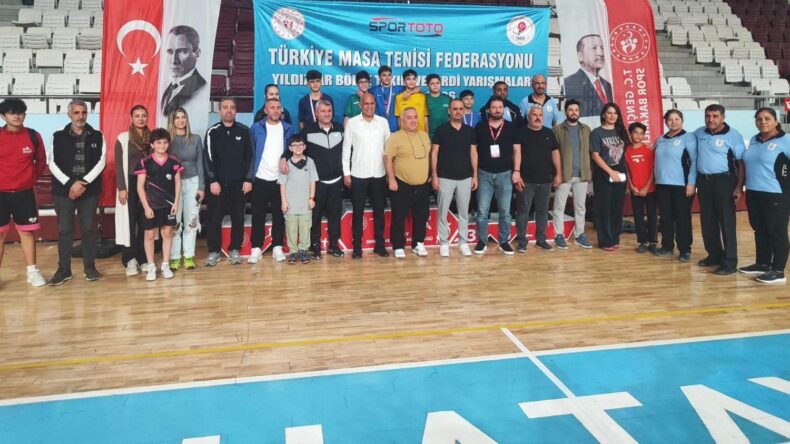 Antakya Masa Tenisi Bölge Şampiyonası’nda Genç Yetenekler Parladı