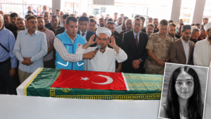 Reyhanlı’da Saliha Miray Biçer İçin Hüzünlü Veda