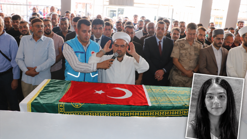 Reyhanlı’da Saliha Miray Biçer İçin Hüzünlü Veda